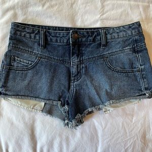 Free People Jean Shorts